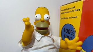 Gemmy Animated 2002 'Large Talking and Dancing Homer Simpson'