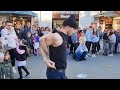Amazing entertainer  street performer  london  dancers