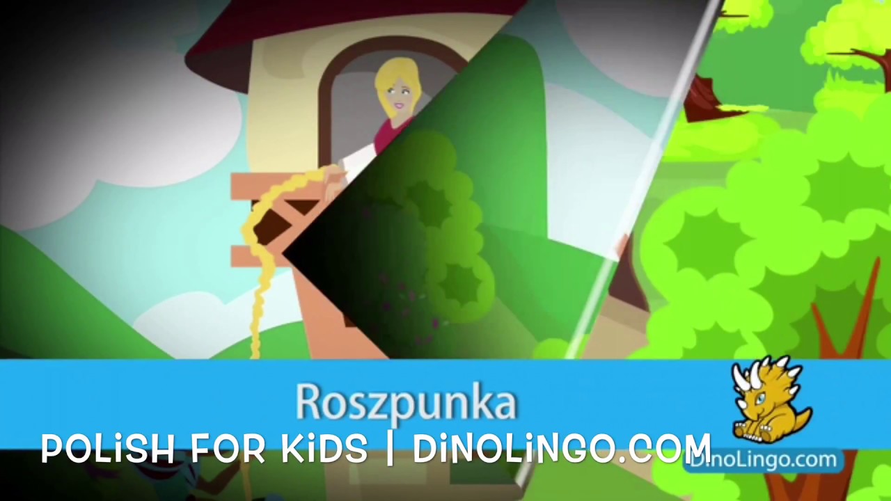 Polish Books for kids - Rapunzel - Learn Polish for kids - Dinolingo ...