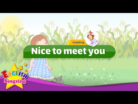 The <strong>Wizard</strong> <strong>of</strong> <strong>Oz</strong> - Nice to meet you (Greeting) - English story for Kids