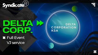 Delta corporation - Full Event VJ-service