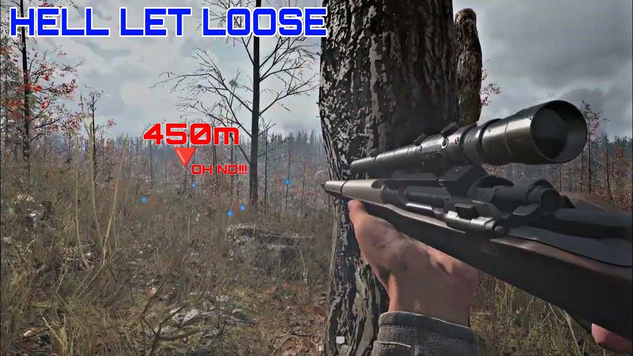 Hell Let Loose | Defend And Attack U.S Arny Forces Sniper Gameplay ...