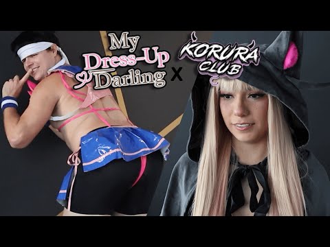 MY DRESS UP DARLING IN REAL LIFE- KoruraClub Halloween Costume Unboxing with Marin and Gojo