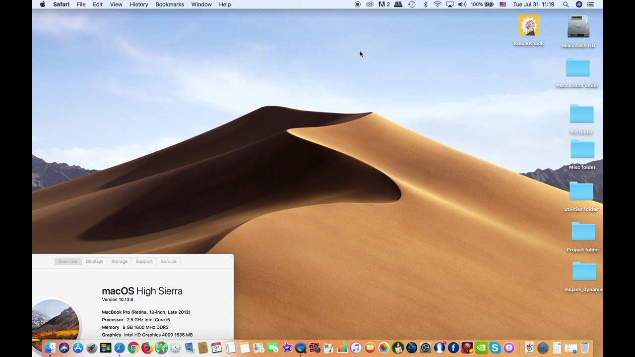 how to change safari view on mac