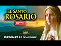 Rosario de hoy EN VIVO Miércoles 21 de Octubre Heraldos del Evangelio Caballeros de la Virgen