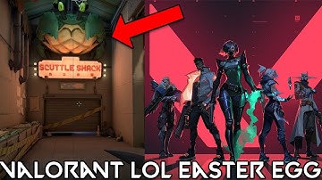 Leage of Legends Scuttle Crab Easter Egg in Valorant!