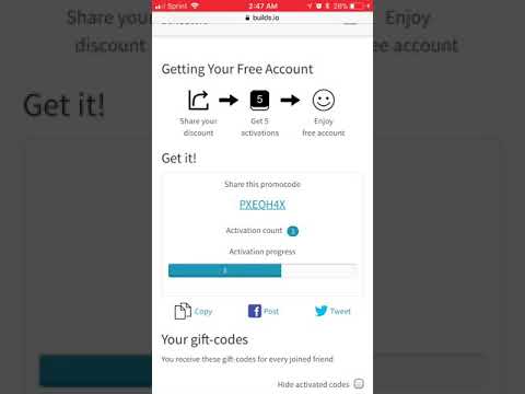 Builds.io promo code