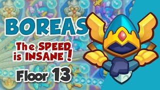 Boreas speed is TOO FAST! Level 11 with 1 talent is good enough! Rush Royale