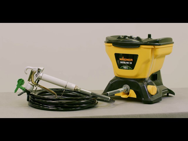 Wagner Control Pro 130 Paint Sprayer - Overview - YouTube