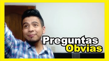 Preguntas obvias o estúpidas - Catuche TV