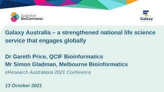 Galaxy Australia – a strengthened national life science service that engages globally