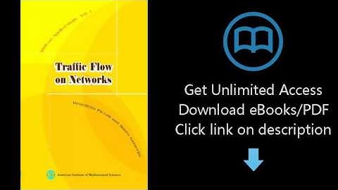 Download Traffic Flow on Networks (Applied Mathematics) PDF