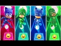 Romeo and Pj Masks - CatBoy vs Owlette vs Gekko - Cover Songs in Tiles Hop Game