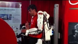 Brain Implant with Robotic Interface and Video Feedback to Physical Interface