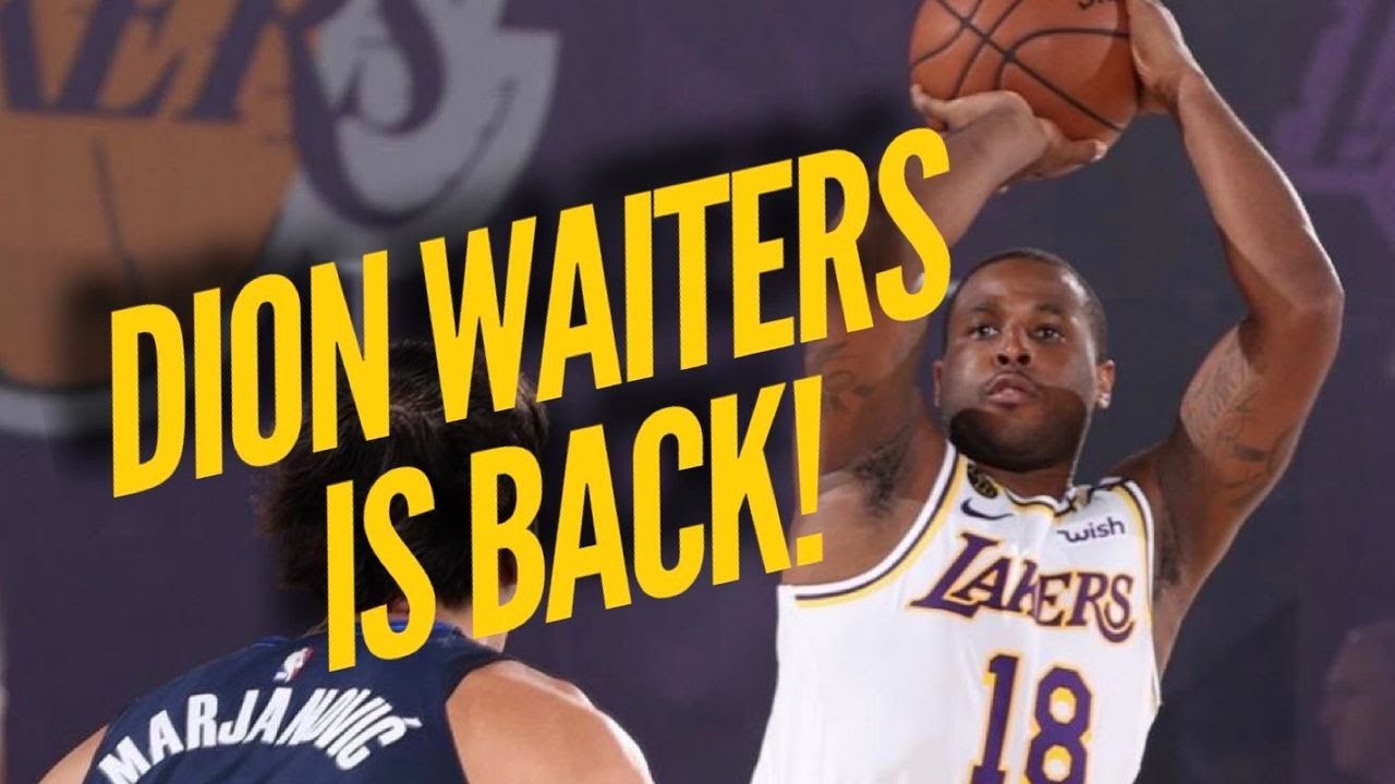 Dion Waiters Is Back Off Of The Injury Report How Can He Help The Lakers Against The Heat Youtube