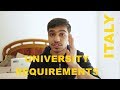 University Requirements For Italy | Study In Italy