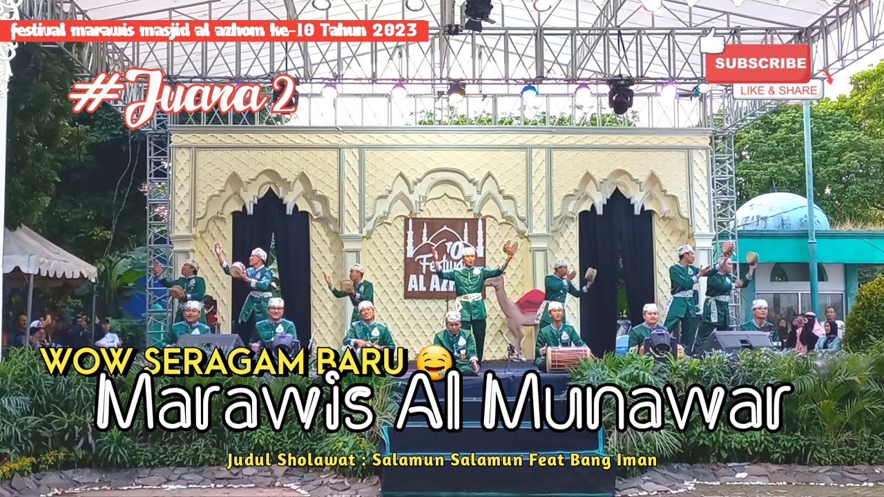 NEW KOSTUM‼️ MARAWIS AL MUNAWAR || FESTIVAL MARAWIS AL AZHOM KE-10 TAHUN 2023 ( Salamun Salamun )