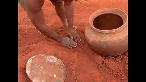 Building a swimming pool using primitive tools
