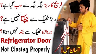 Refrigerator Door Rubber Repair: Fridge Door Not Closing Properly due to Fridge Rubber screenshot 5