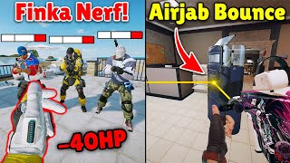 The Weirdest Finka Nerf! | New *800 IQ* Airjab Trick No One Knows! - Rainbow Six Siege
