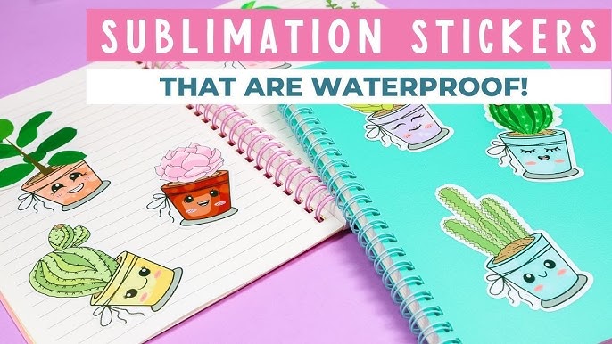 How To Make Sublimation Stickers with WALASub Sticker Sheets 