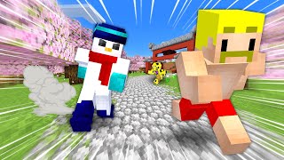 走って殴って１位を目指せ！マイクラレース対決！！【マイクラ】