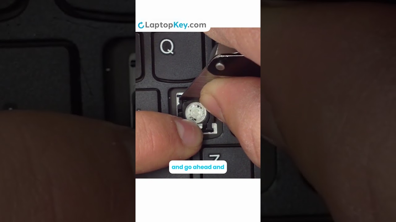 Lenovo ThinkPad Laptop Keyboard Key Replacement Tutorial