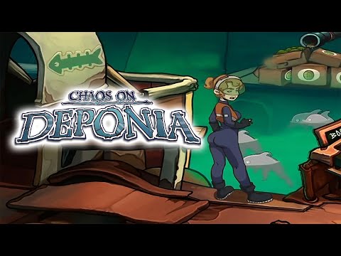 Видео: Deponia The Complete Journey #16 /Вот так появление