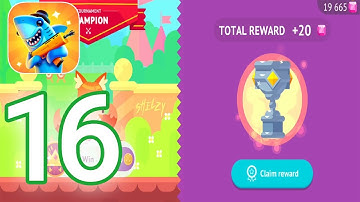 Bowmasters - Gameplay Walkthrough Part 16 - Tournament Normal (iOS, Android)