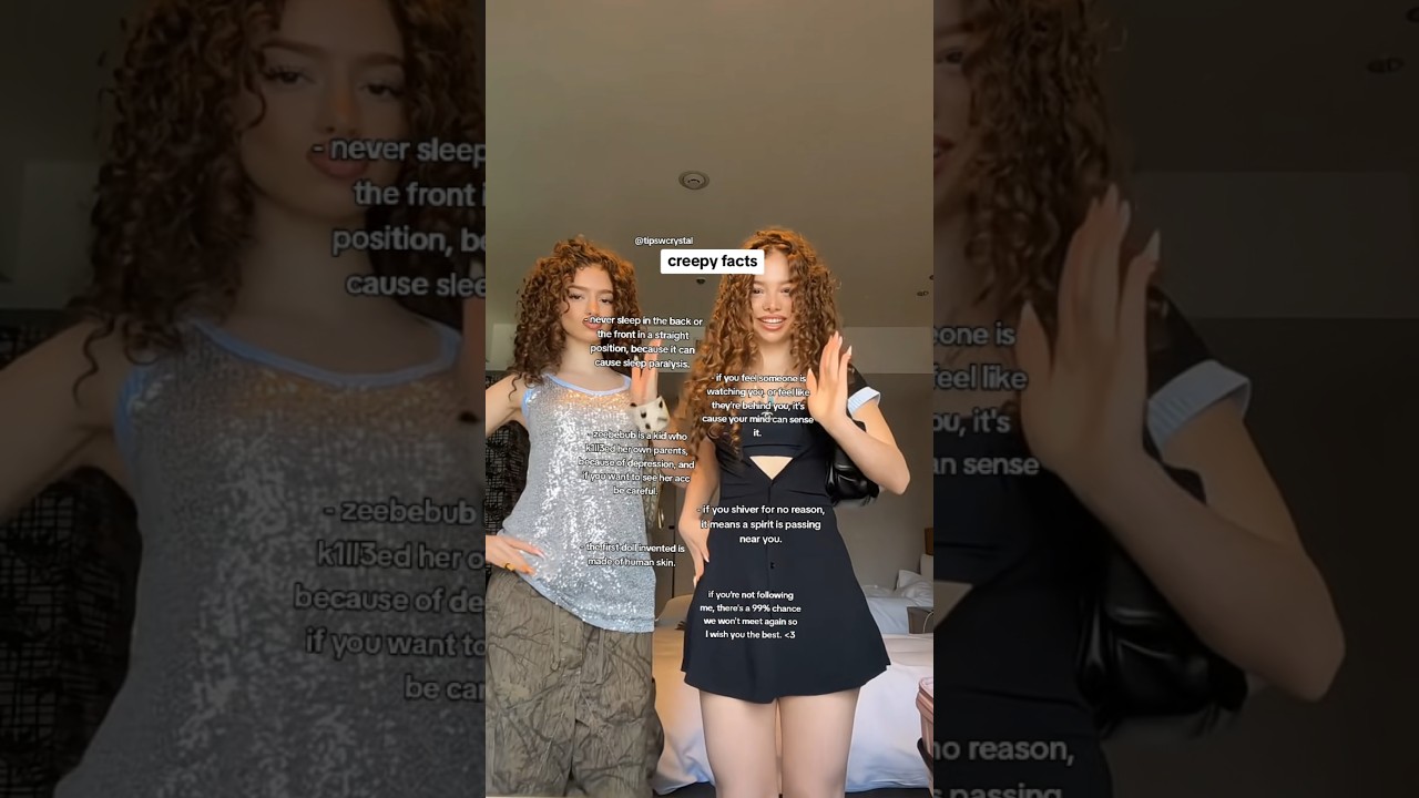 creepy facts !! 💌💋