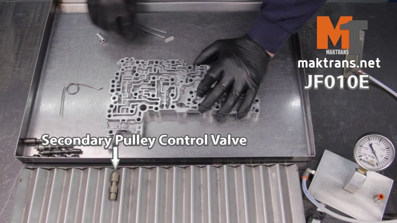 Ремонт гидроблока JF010E - YouTube