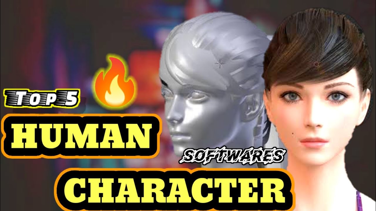 Top 5 Human Character Modeling Software for Blender 3D [Hindi], Make ...