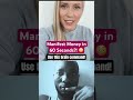 How to manifest money in 60 seconds with this trick.