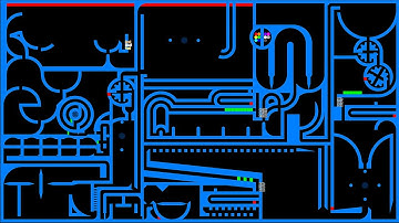 12 Colors Marble Race ASRM in Algodoo