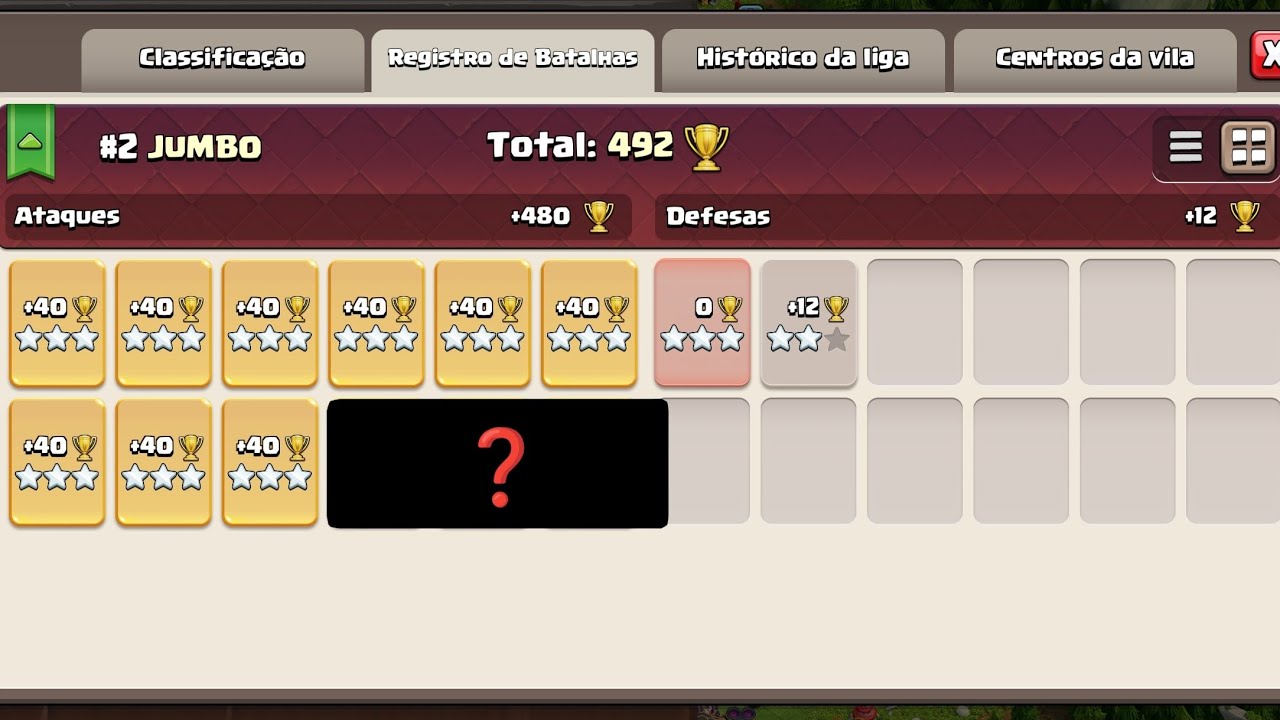 Só vale PT na ranqueada? - CLASH OF CLANS