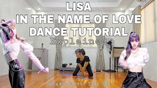 LISA - IN THE NAME OF LOVE &#39;DANCE TUTORIAL&#39; MIRRORED