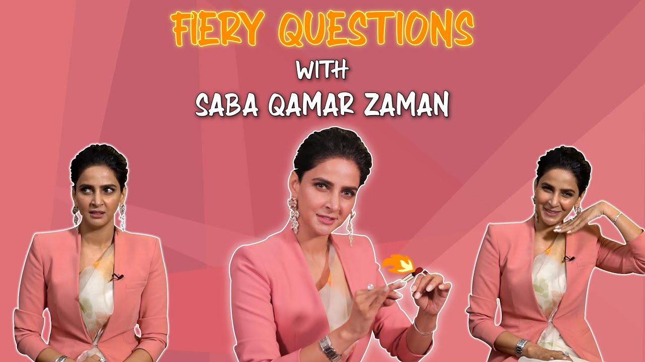  Fiery Questions With Saba Qamar Zaman | Kamli | Galaxy Lollywood