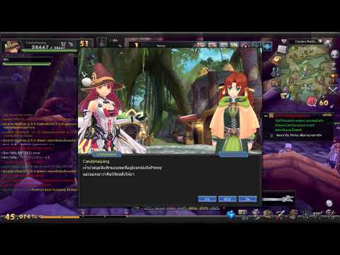 Aura Kingdom(FFT Online)#10 - Firefly Swamp and Candeo Core (Dungeon Lv.48)