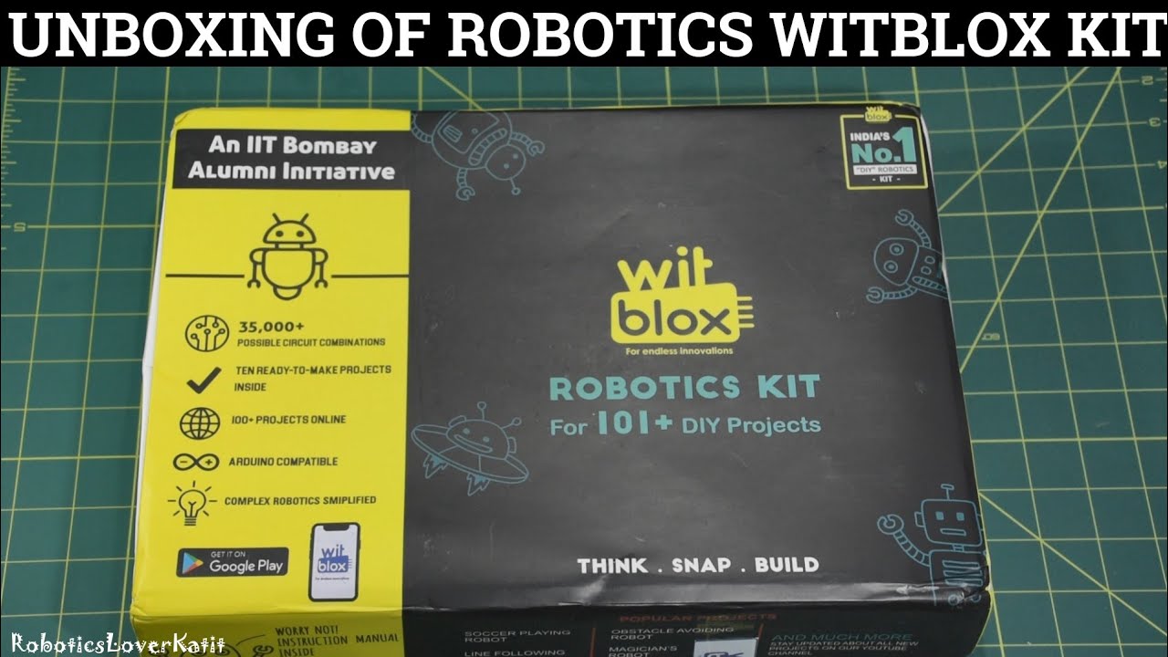Unboxing of DIY witblox robotics kits | witblox | - YouTube