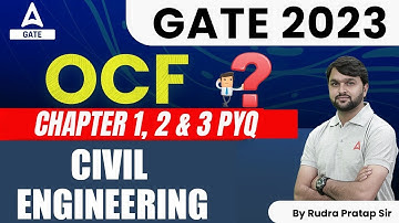 Open Channel Flow | Chapter 1, 2 & 3 PYQ | GATE 2023 Preparation Civil Engineering