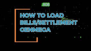 How to Load Bills and Run Settlement on a Genmega ATM