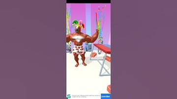 Muscle Rush: 💪🎮 gameplay max level #34 new skin update horse head (IOS, android) #MuscleRush #3D