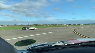 Bulldog at Yeovilton taken from DB9 safety car.