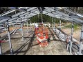 Workshop build part 11, Finishing the roof structure and prepping for concrete
