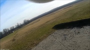 Bix3 plane with 5.8ghz fpv setup, first flight HD