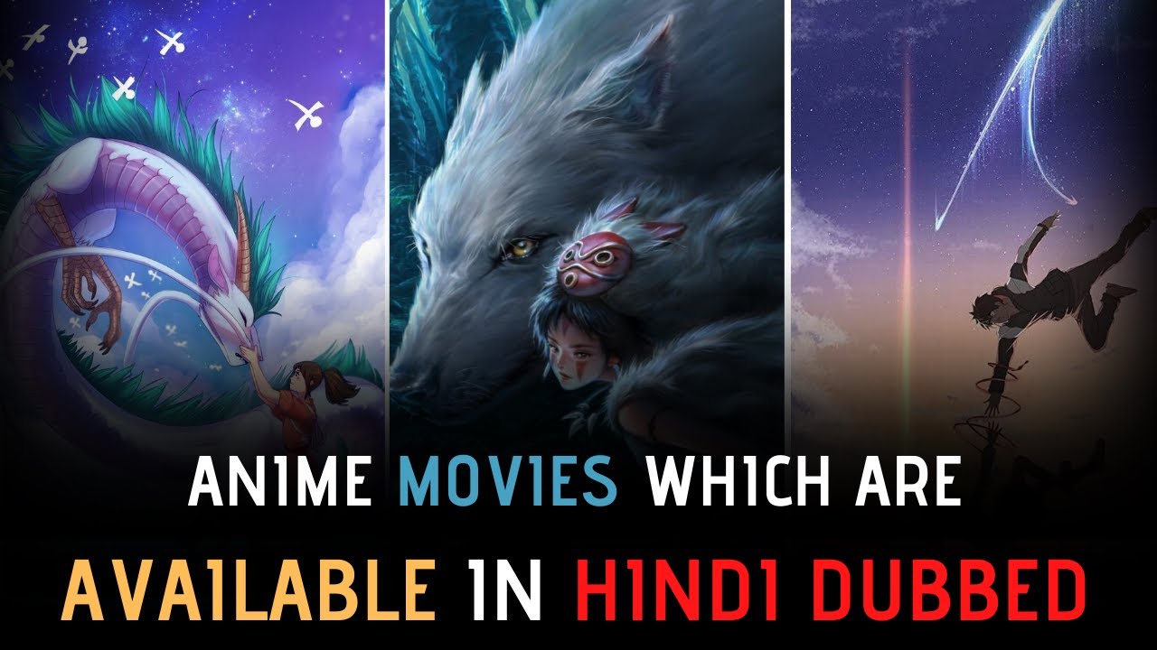 Best Hindi Dubbed Anime Movies - YouTube