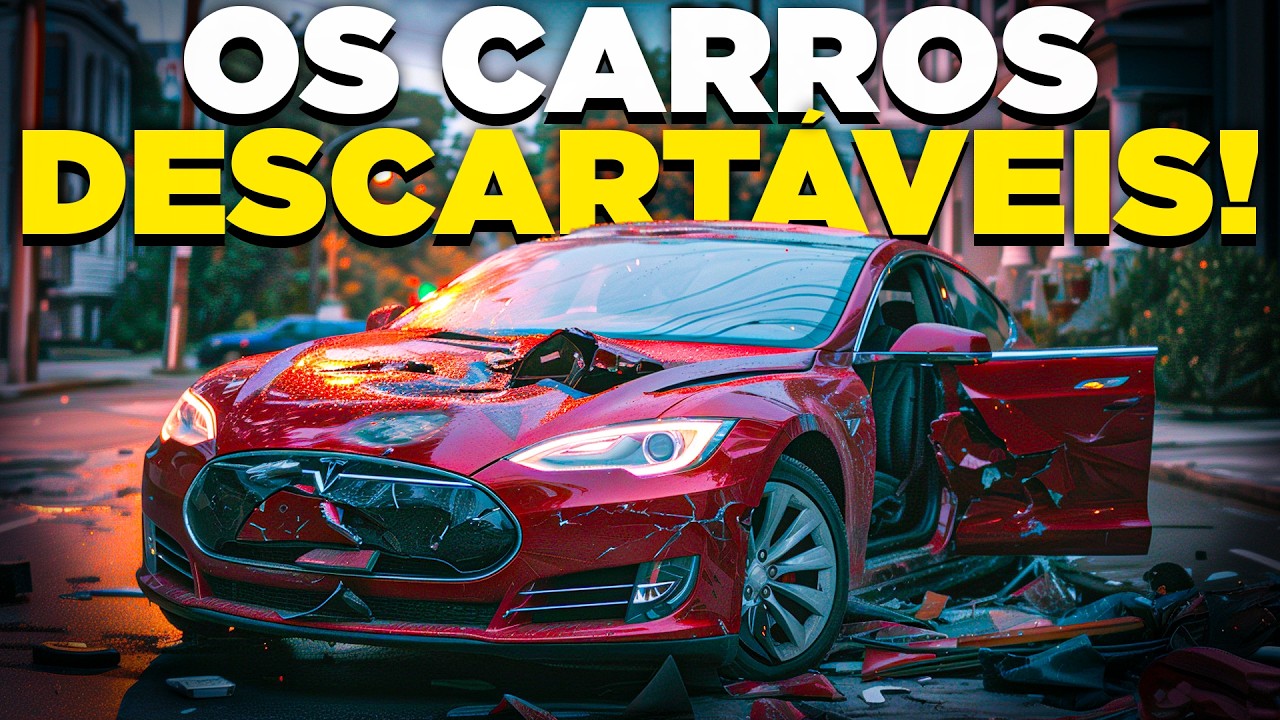 🚨 LIXO ELETRÔNICO ou CARRO ELÉTRICO? O QUE PODE ACONTECER NUM FUTURO PRÓXIMO COM ESSES CARROS?