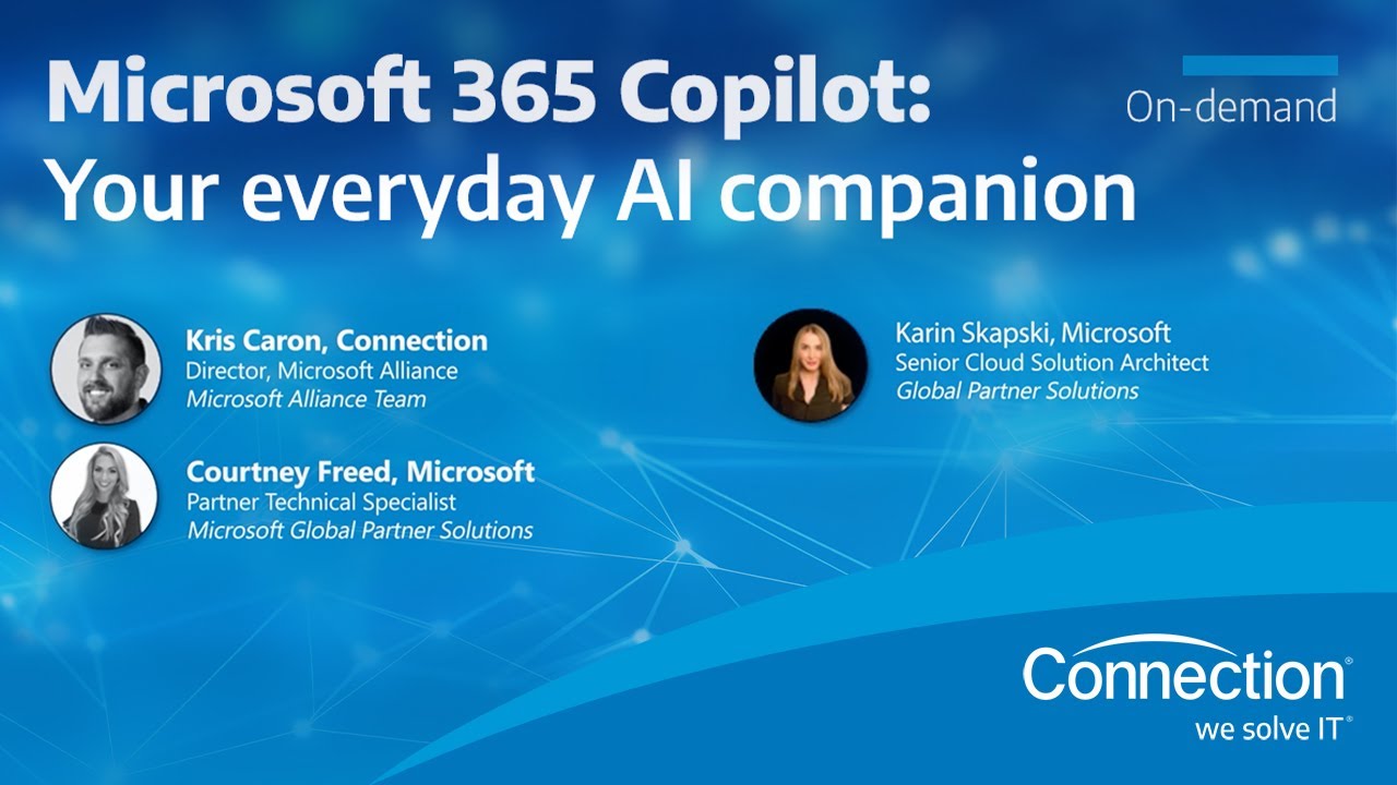 Microsoft 365 Copilot Webinar Series - YouTube