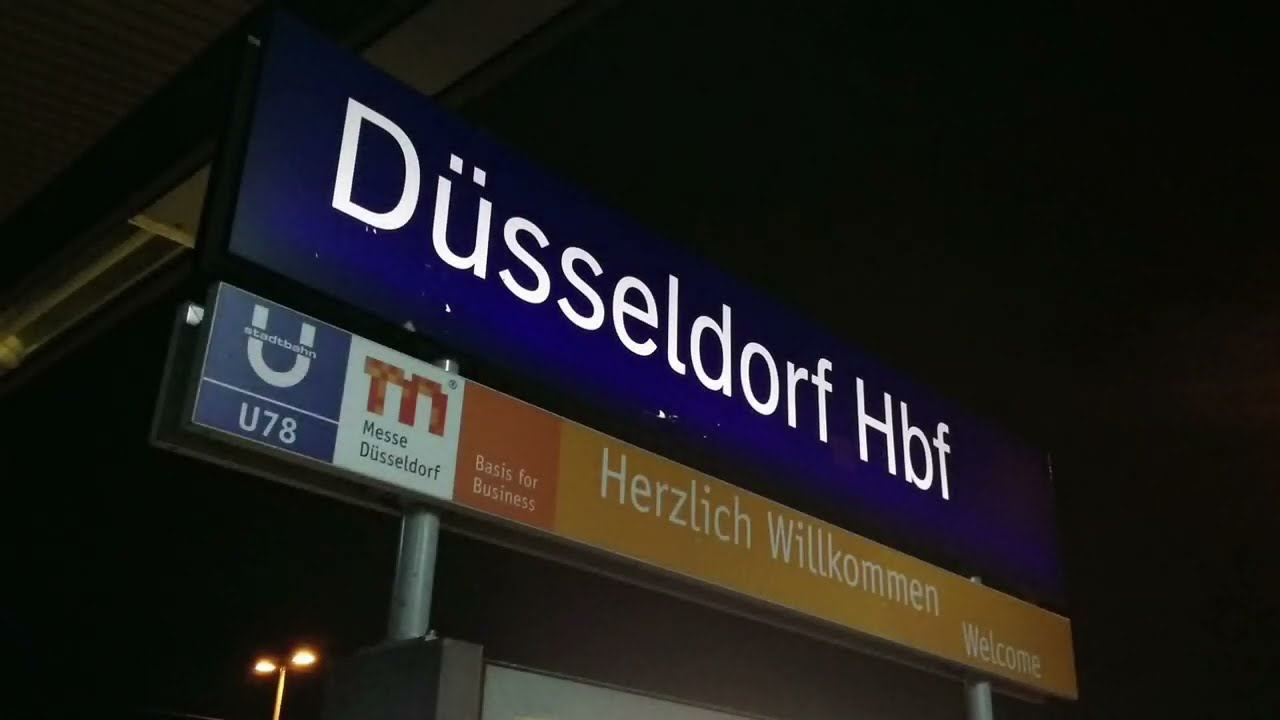 Bahnsteigansagen (Blechelse) Düsseldorf Hbf