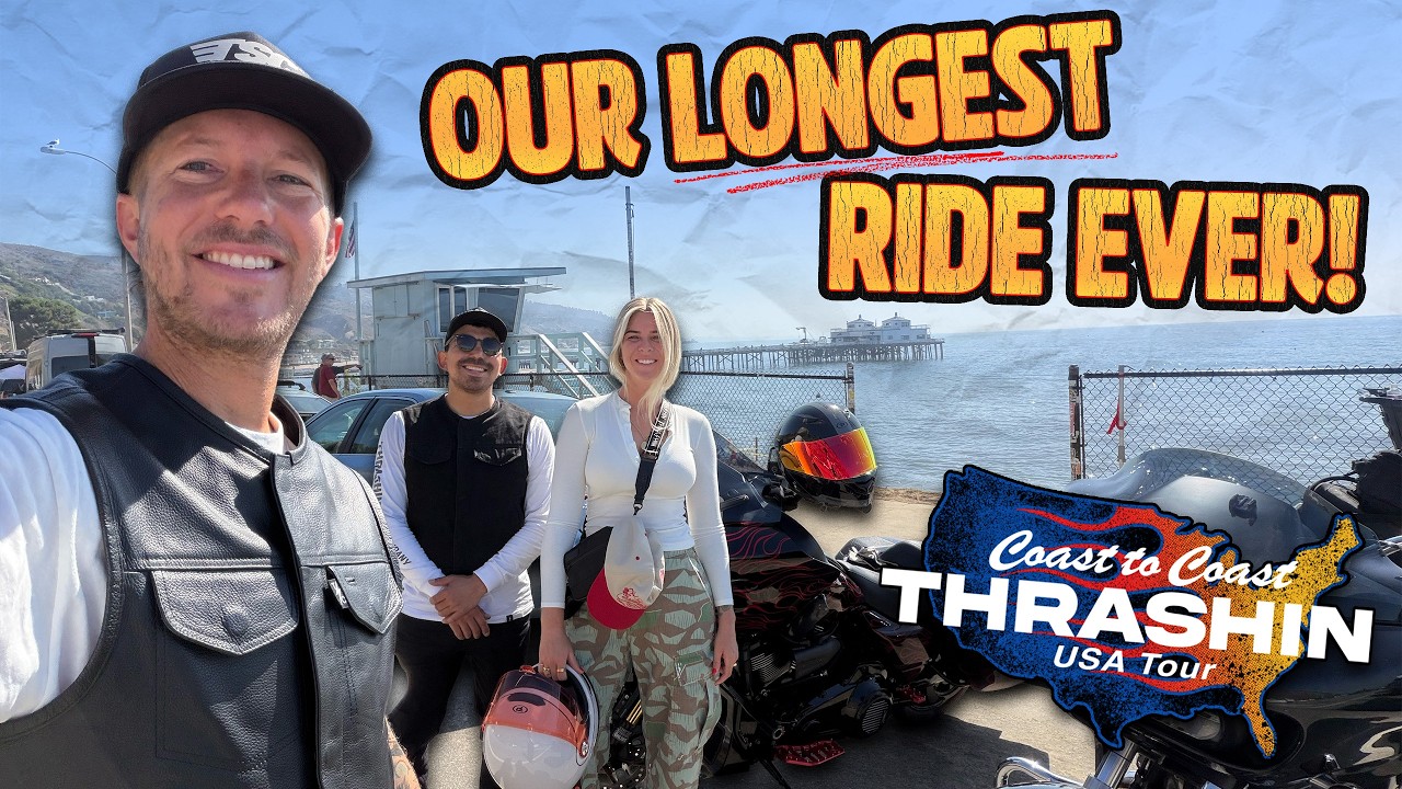 We're Riding Across The Country | Day 1 (1000 Miles Down!) - Vlog 279